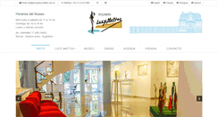 Desktop Screenshot of museolucymattos.com